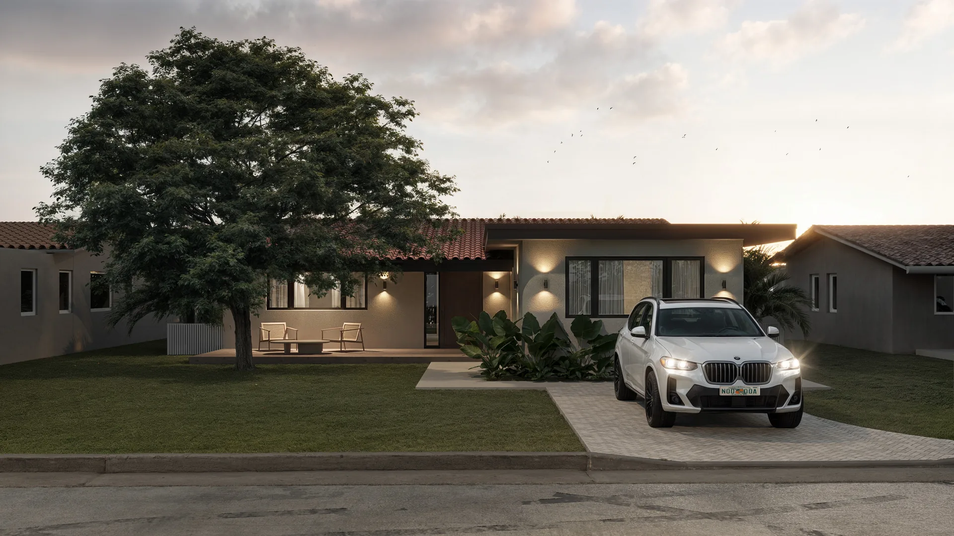 9148 Carlyle front facade alternate