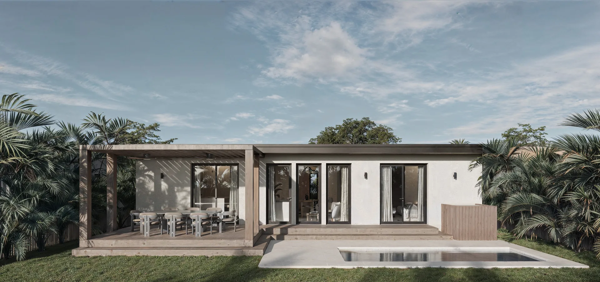 9148 Carlyle rear facade